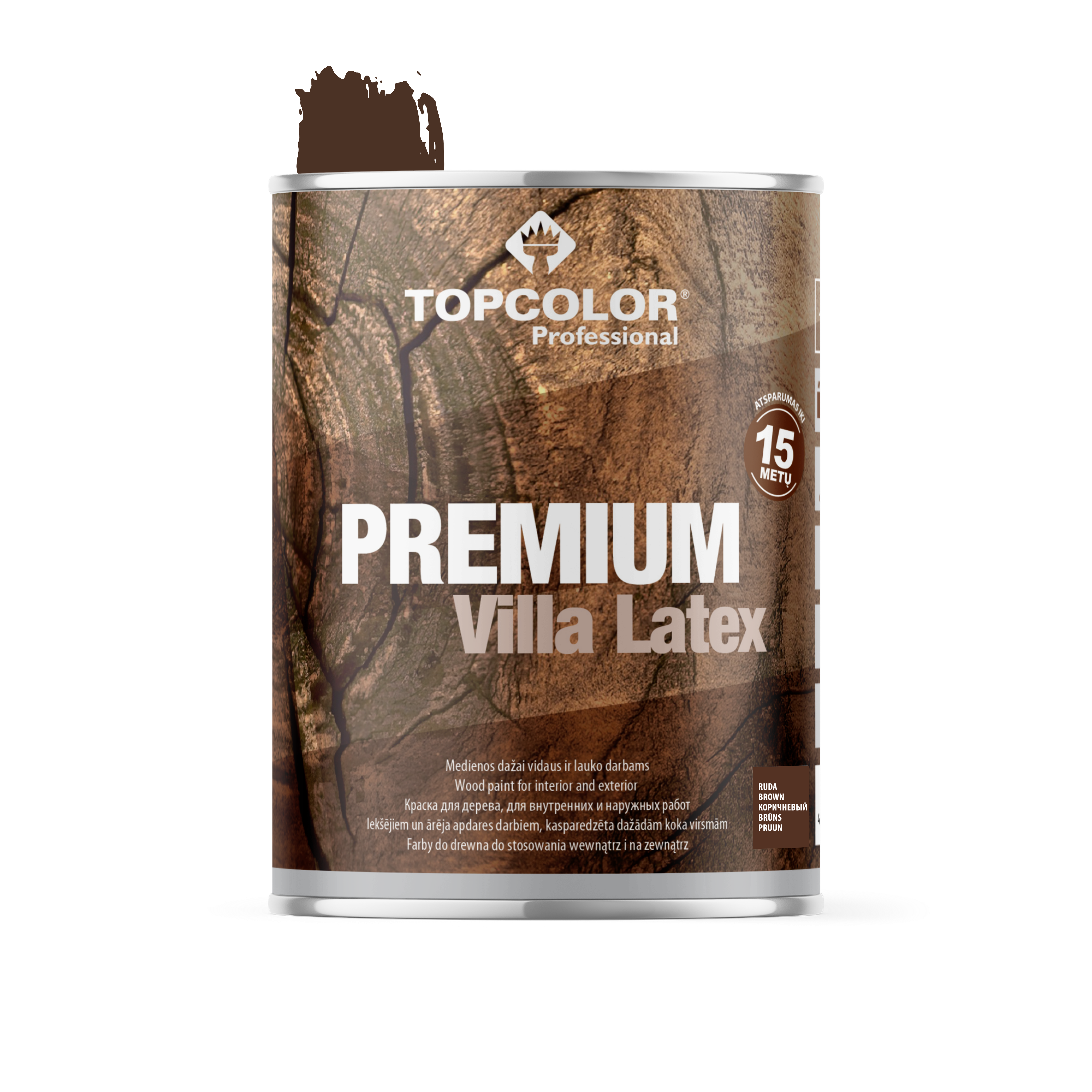 PREMIUM VILLA LATEX - Brązowy