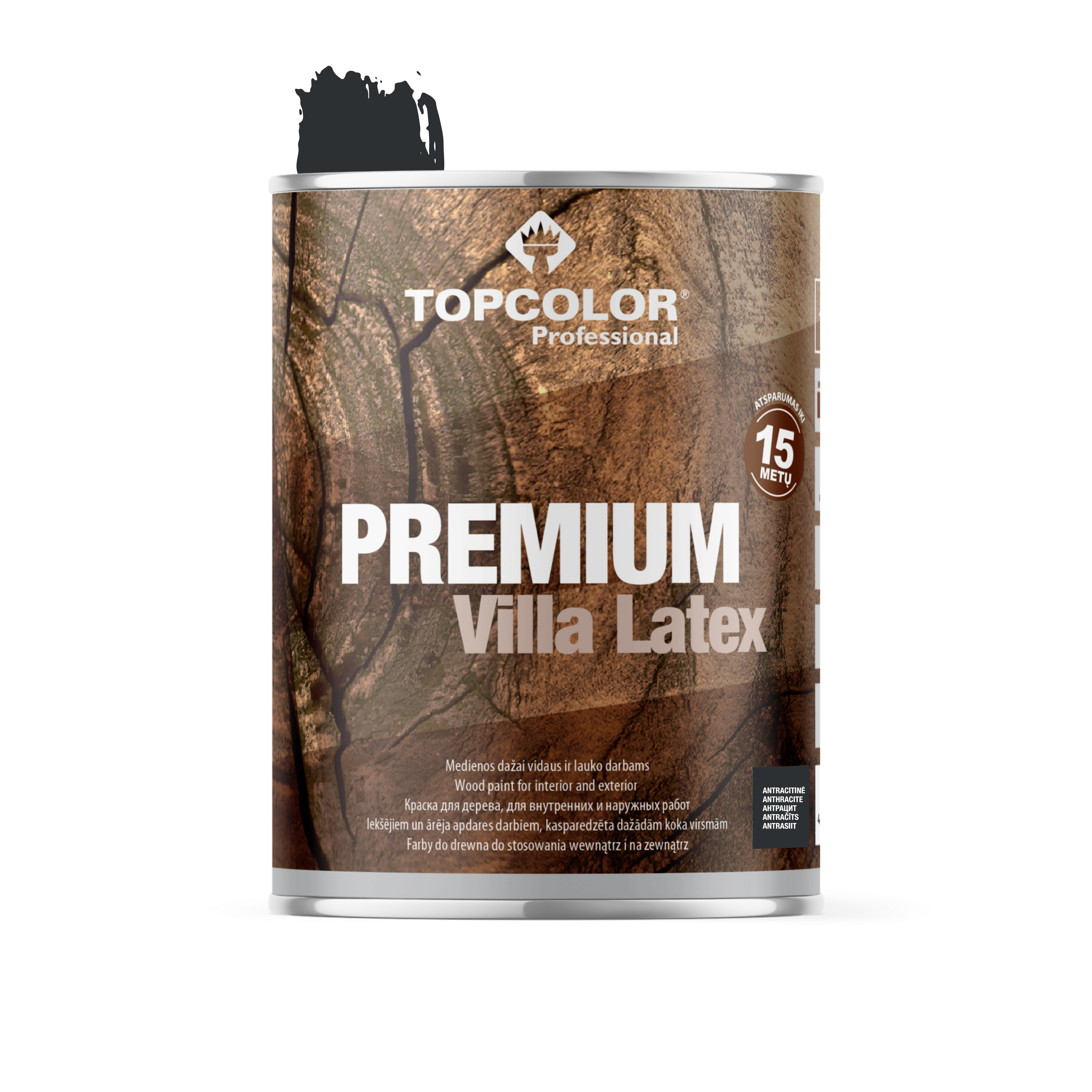PREMIUM VILLA LATEX - Antracytowa
