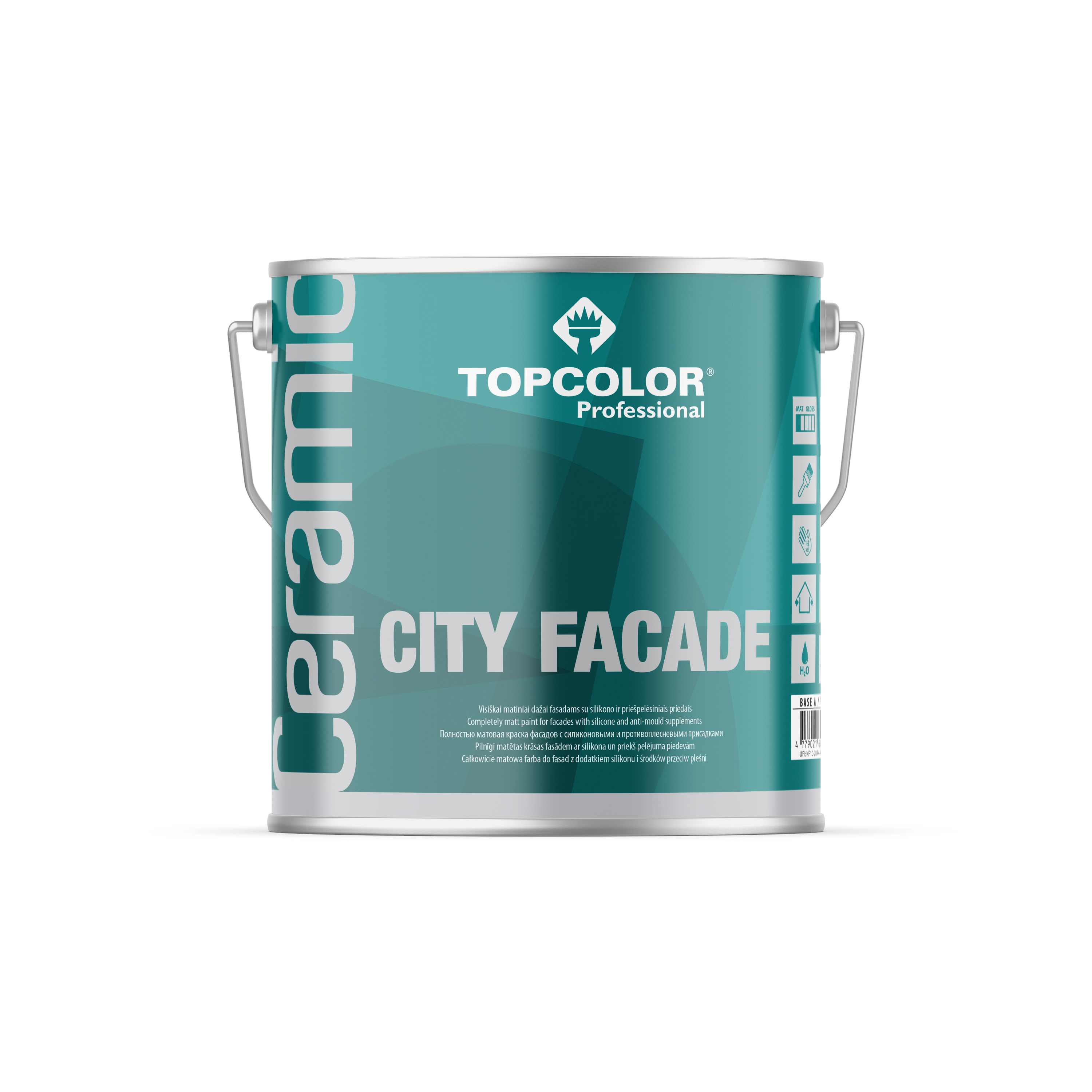 CERAMICZNA FARBA ELEWACYJNA 2.5L