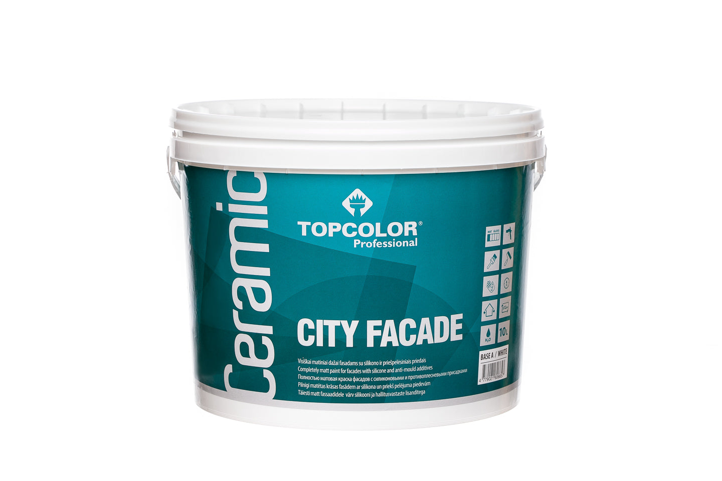 CERAMICZNA FARBA ELEWACYJNA 10L
